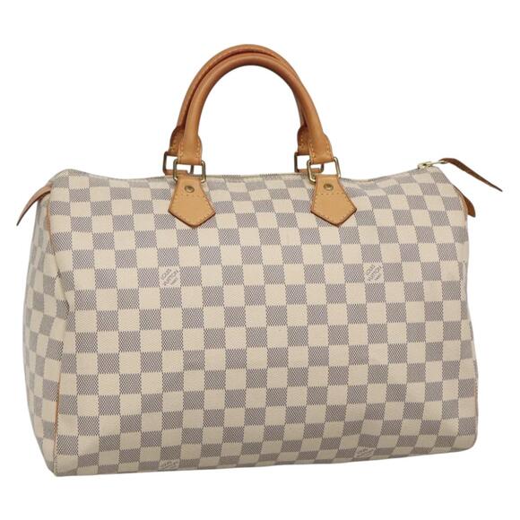 LOUIS VUITTON Damier Azur Speedy 35 Hand Bag N41535 - Picture 1 of 16